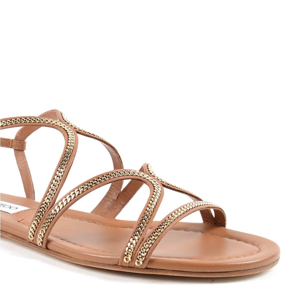 Jimmy Choo Nickel Flats Size 37
